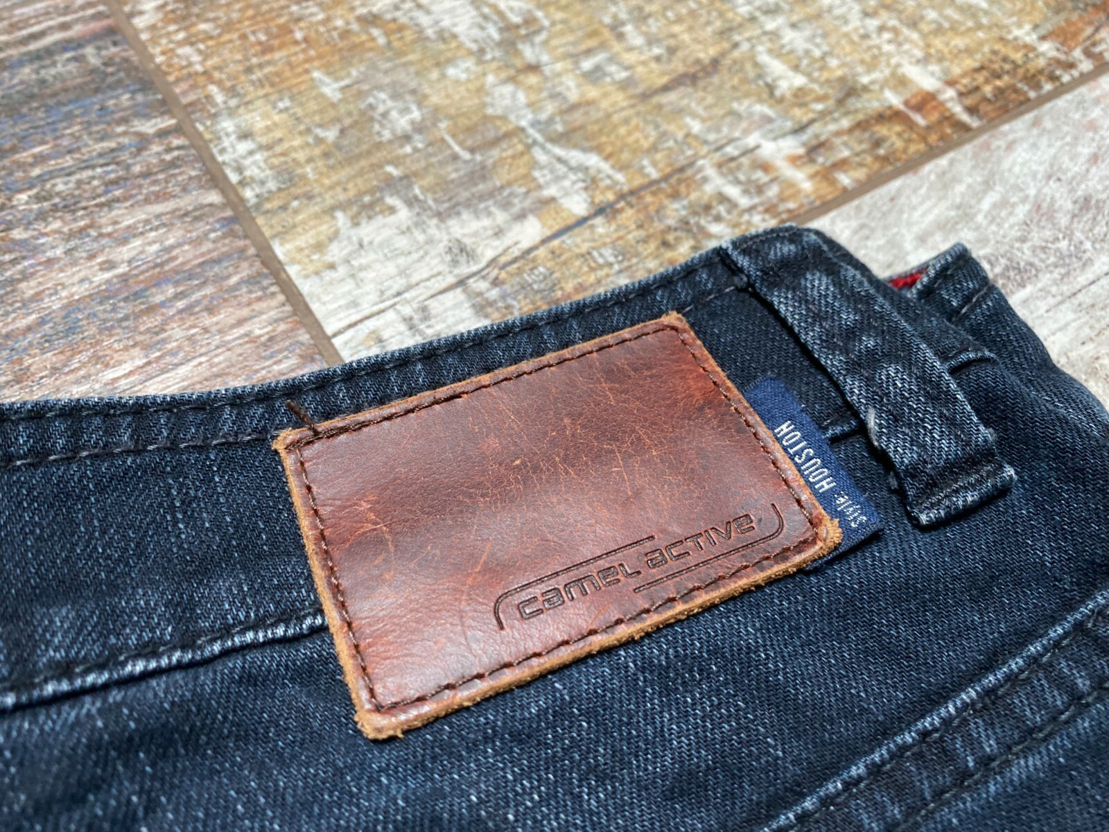 Camel Active Men's Houston Dark Blue Zip Jeans Size W33/L29 - Picture 4 of 9