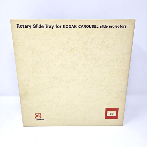Vintage Kodak 80 Rotary Slide Tray Carousel Projector in Box - Picture 2 of 4