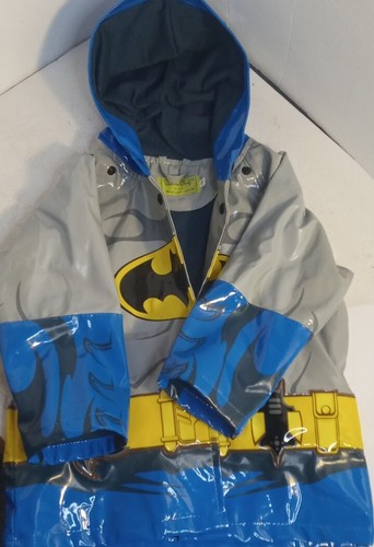 DC Comic Batman Regenmantel mit Cape von Western Chief Größe S10 / 2T - Bild 5 von 9