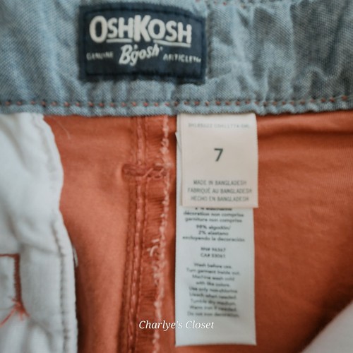 5pc LOT all NWT Boys Oshkosh B'gosh & Carhartt Kids Sizes 6-8 $152 MSRP - Picture 4 of 16