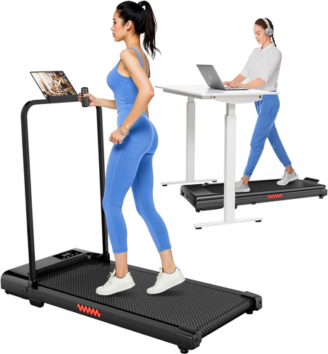 Walking Pad, 3.0HP Walking Pad Treadmill with Handle Bar, 3 in 1 Portable under
