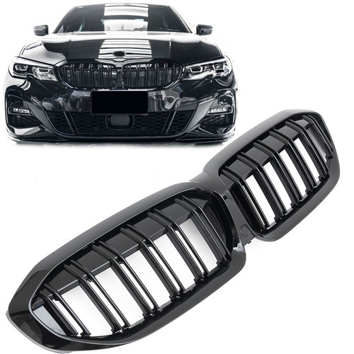 Sport Kühlergrill Glanz Schwarz Passt Für Bmw 3er G20 G21 2019-2022 - Bild 2 von 2
