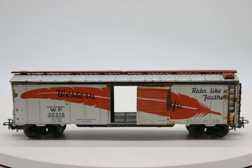 Fleischman HO Gauge 20315 Western Pacific Car "Rides Like a Feather". All Metal. - Picture 5 of 5