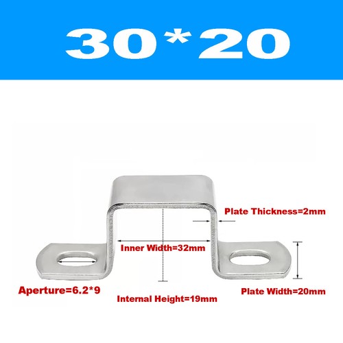 Galvanized material thickened square Square Tube Clamp/Square Horse Riding Clamp - Picture 13 of 33