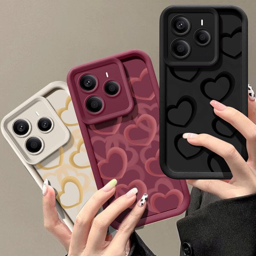 Für Xiaomi Redmi Note 14 13 12 11 Pro Poco X7 Love Stoßfest Muster Hülle Cover - Bild 9 von 17