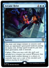 Arcane Heist 0013 Non Foil Rare Outlaws of Thunder Junction MTG Near Mint