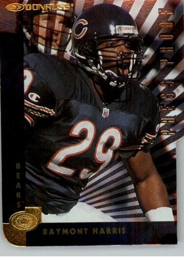 1997 Donruss Football "Press Proofs Gold Die Cuts" Parallel Cards - Bild 1 von 5