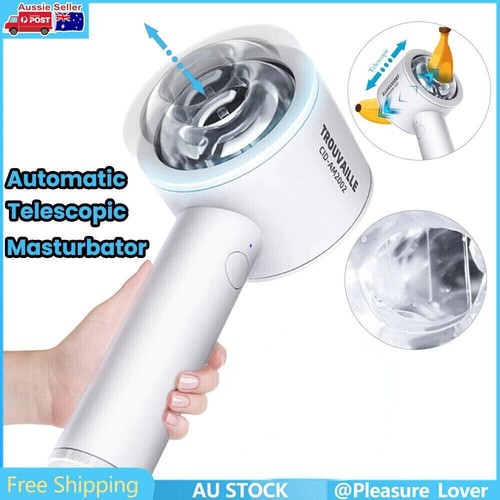 Automatic Masturbator Masturbation Cup Thrusting Vibrator Blowjob Pussy Sex Toys - Picture 3 of 11