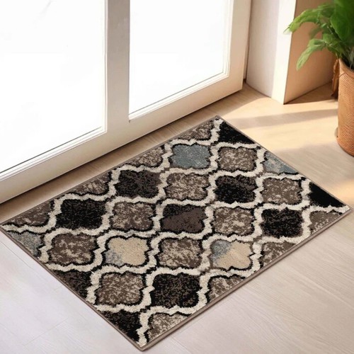 Viking Modern Trellis Geometric Large Indoor Area Rugs Or Runner Rug - Picture 42 of 119