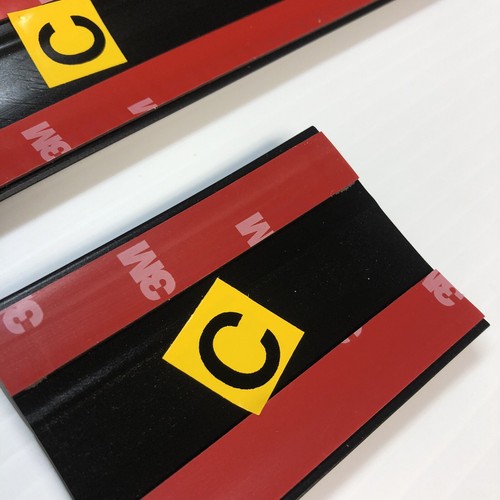 Pre-Cut Black Chrome Body Side Molding Trim 1992-98 Ford F250 Crew Cab cab only - Bild 8 von 10