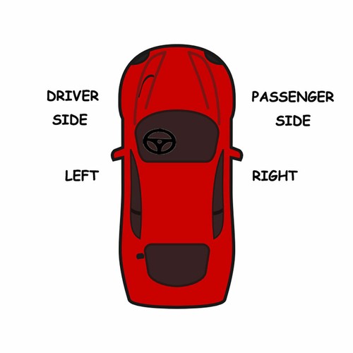 Mirror Glass For 2015-2018 Mini Cooper Driver Left Side LH Flat 4566 Replacement - Imagen 4 de 9