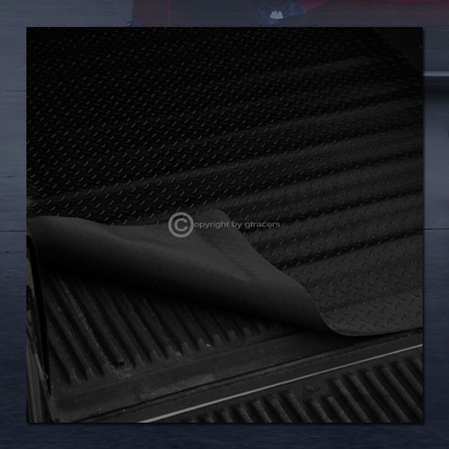 For 1999-2016 Ford F250/F350 6.5' Black Rubber Diamond Truck Bed Floor Mat Liner - Picture 5 of 6