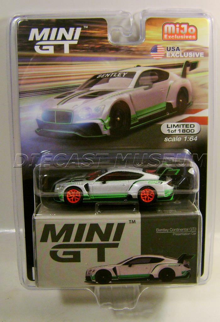 ミニカー MINI GT Bentley Continental GT3 #6 BENTLEY CONTINENTAL GT3 1/64 scale DIECAST CAR MINI GT