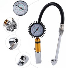 0-15bar Reifendruckmessgerät geeicht Luftdruckprüfer Reifenfüller Manometer Auto