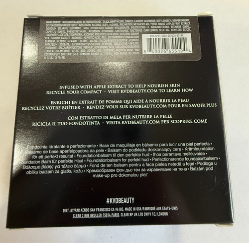 Kat Von D KVD Balsamo Fondotinta Buono Mela Perfezionante Pelle - Medium 036 - 0,35 oz - Foto 3 di 3