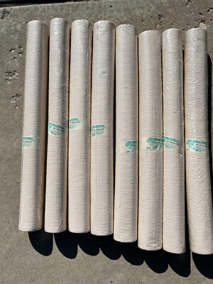 Sellers & Josephson Beige Vinyl Wallpaper Double Roll 28 In x 9 Yards x  8 Rolls