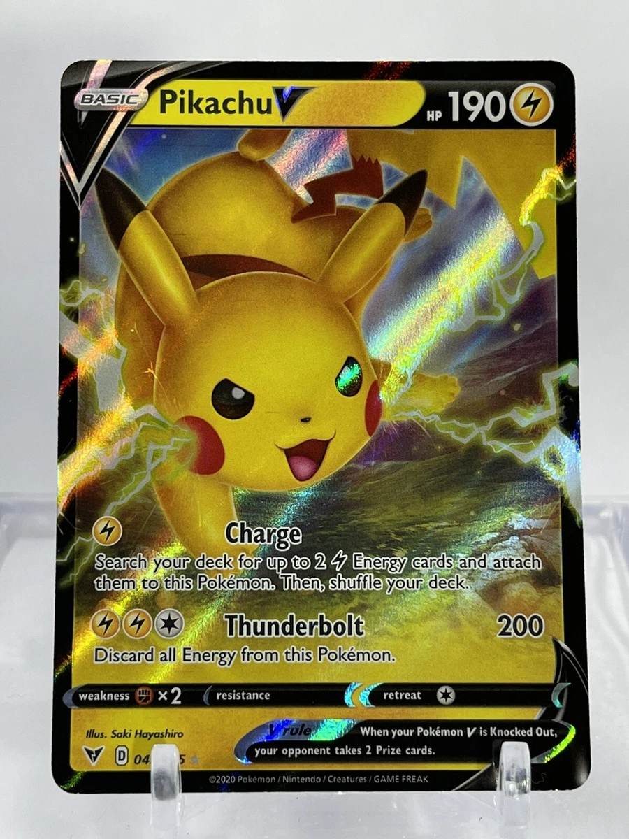 Pokemon - Pikachu V - 043/185 - Ultra Rare