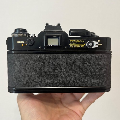 Canon EF SLR 35mm Film Camera w/ Canon Lens FD 50mm F1.8 From Japan! - Picture 8 of 24