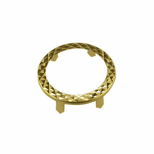 9ct Solid Gold 4 Claw Half Sovereign Full Sovereign 1/10 Krug Ring Mount Bezels - Picture 8 of 8