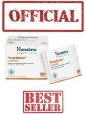 Himalaya PartySmart FRESH NEW USA 75 Capsules BEST Antioxidants After Night Fun