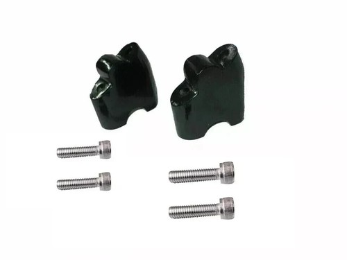 For Royal Enfield Interceptor 650 Handle Bar Risers Angle Mount - Picture 3 of 10