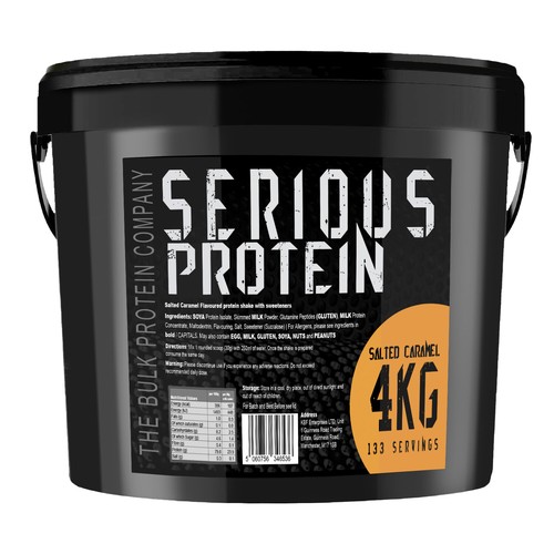 Serious Whey Protein Powder 4kg - The Bulk Protein Company - 133 Servings - Picture 6 of 17