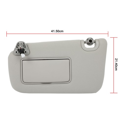 2012-2019 LH Gray Sun Visor With Sunroof Fits Nissan Sentra LEAF 1.6L 1.8L - Picture 2 of 13