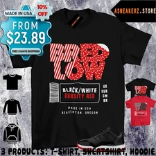 Shirt Match AJ 11 Low Bred 2025 Sneaker Matching Tee Label Sneakerhead T-Shirt