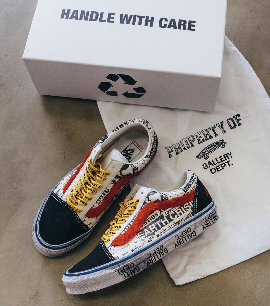 Vans Old Skool x Gallery Dept. Size 6 Brand New | eBay Vans Old Skool x Gallery Dept. Size 6 Brand New | eBay