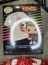Funko Pop! Movies: Back to The Future - Marty Figure and T-Shirt - XL