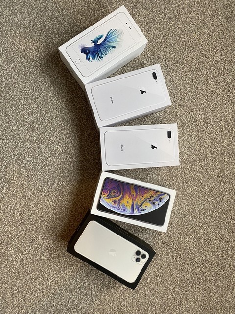 Iphone Original Boxes Only 6S Plus 8 Plus Pro Max 11 Pro Max IR8692 Iphone Original Boxes Only 6S Plus 8 Plus Pro Max 11 Pro Max IR8692