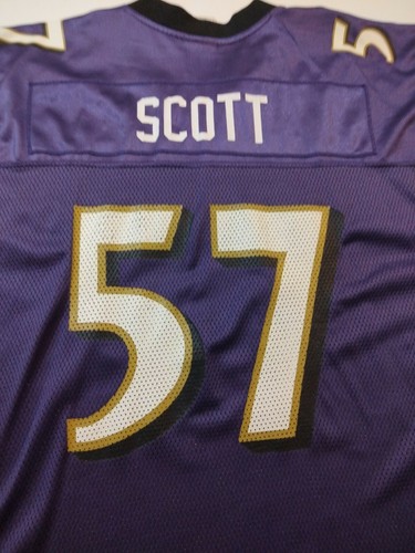 Baltimore Ravens Bart Scott Football NFL Lila Trikot Shirt NFL Größe XL - Bild 8 von 12