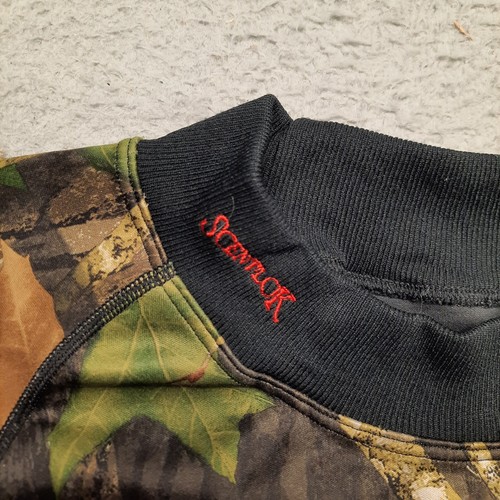 Scent-Lok Scentlok Base Layers Shirt Top Size Large Mossy Oak Camo Brown Slayers - Picture 5 of 9