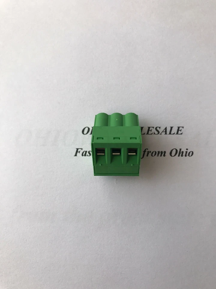 3 pin 5.08mm Phoenix Connector Plug Fits Crown CTs Series amplifiers Ohio Seller - Image 4 of 4