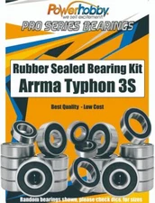 NEW PowerHobby Pro Series Rubber Sealed Bearing Kit Arrma Typhon 3S