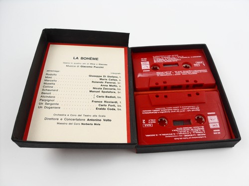 Musikkassette Mc Box LA BOHèME Teatro alla Scala La Boheme - Bild 2 von 3