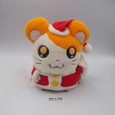 Hamtaro Hamster MC1708 Epoch Xmas Christmas Plush 8" Stuffed Toy Doll japan