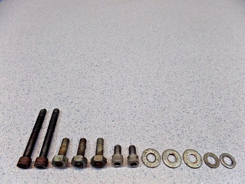 1963 TRIUMPH SR 650 BONNEVILLE ROADSTER EXHAUST ROCKER BOX HARDWARE           - Picture 1 of 10