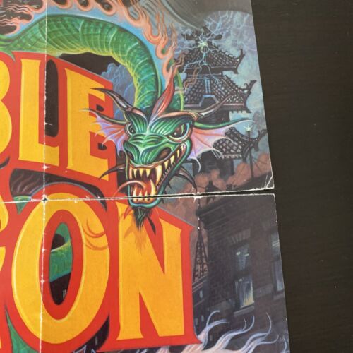 Double Dragon III NES Near Mint The Sacred Stones 1991 CIB. With Poster & manual - Picture 14 of 15