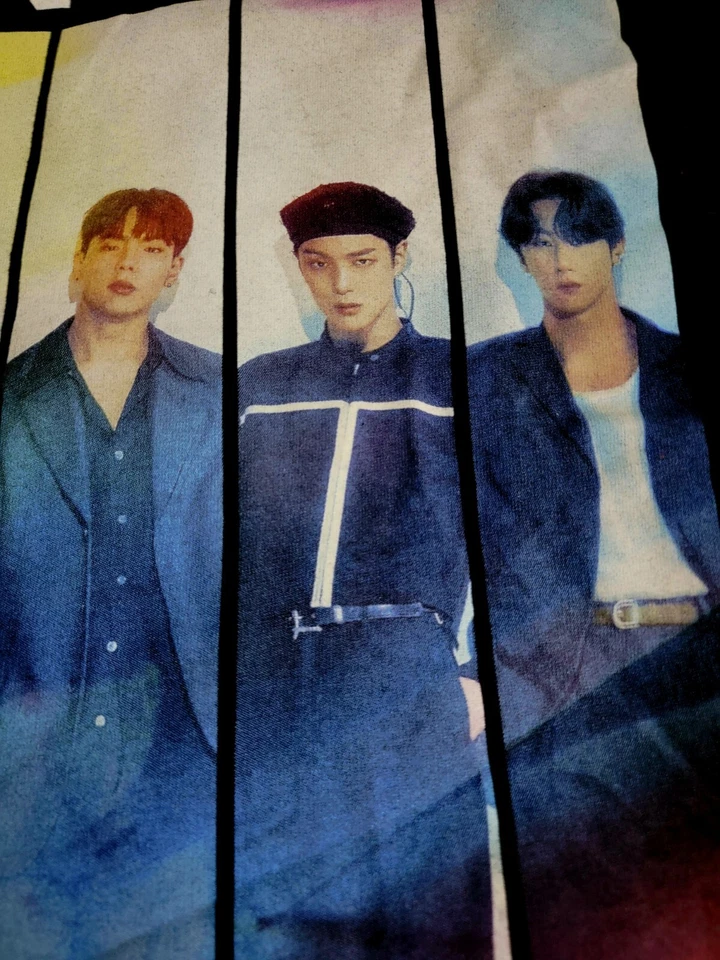 KPOP MONSTA X - LA CAMISA SOÑADORA - Adulto Mediano - Monbebe Foto 4 de 4