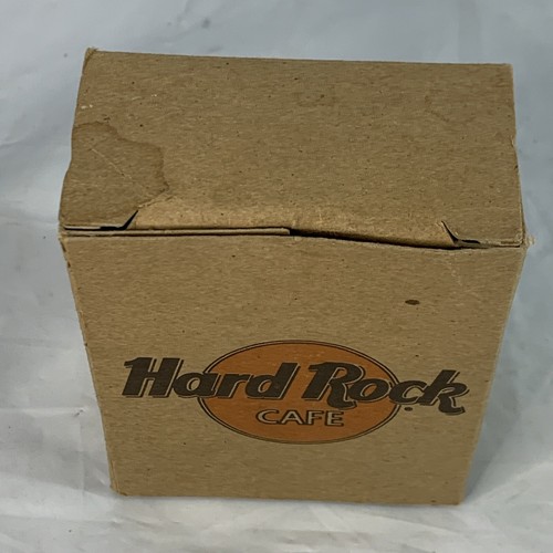 2 Hard Rock Cafe Tall Shot Glasses San Juan Barware Man Cave - Picture 8 of 8