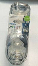 4 Packs Avent Anti-Colic Nipple, Slow Flow, 1m  Total Ct Of 8 NEW