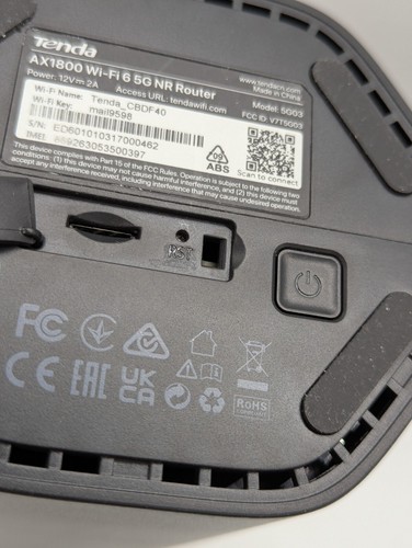 NO CABLE Tenda 5G03 router 5G NR LTE AX1800 WiFi 6 gigabit LAN WAN port 4G/5G - Picture 14 of 14