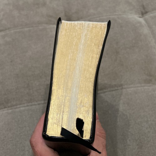 The Holy Bible Large Print Black Leather LDS Mormon KJV JST 1979 Great Condition - Picture 7 of 9