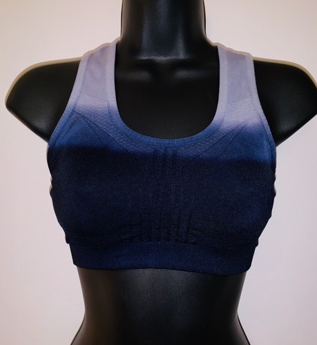 Ideology Women’s Core Racerback Seamless Sport Bra Ombré Sz Small - Picture 1 of 3