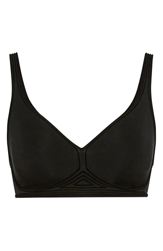 Neu! 175 $ Wolford Baumwolle Kontur 3W kabelloser Tauch-BH Gr. 34D - Bild 4 von 4
