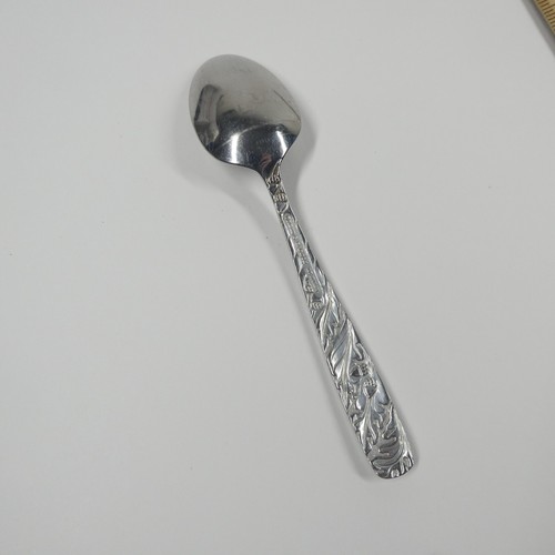 Reed & Barton Oakleaf - cucchiaino - cucchiaino posate ghianda foglia rovere inox - Foto 5 di 6