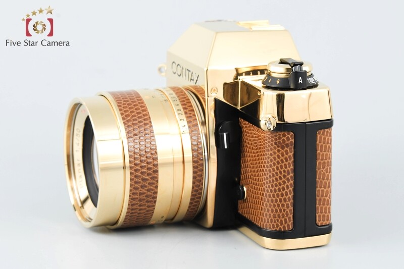 CONTAX RTS Gold w/ Planar 50/1.4 Lens 50th Anniversary | eBay
