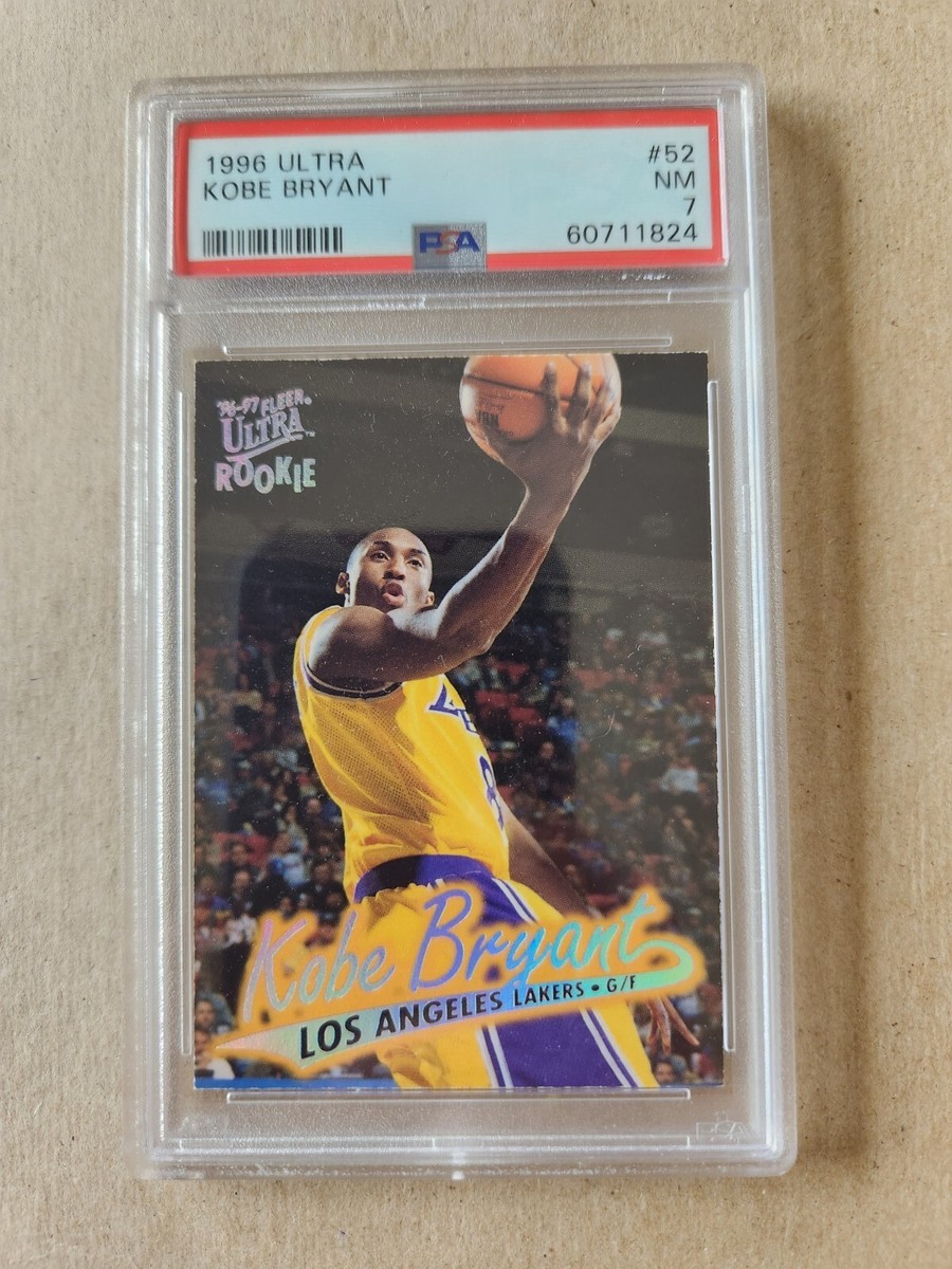 その他 1996 Ultra Kobe Bryant #52 1996-97 Fleer Ultra #52 Kobe Bryant RC Rookie Card - PSA 7
