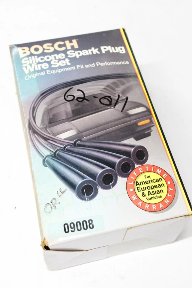 Nuevo juego de cables de bujías Bosch Audi 4000 5000 Coupe Quattro VW Quantum 09008 Foto 3 de 3